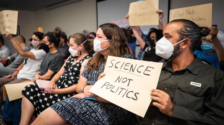 As school districts require masks, we have to talk about the downsides for kids, too