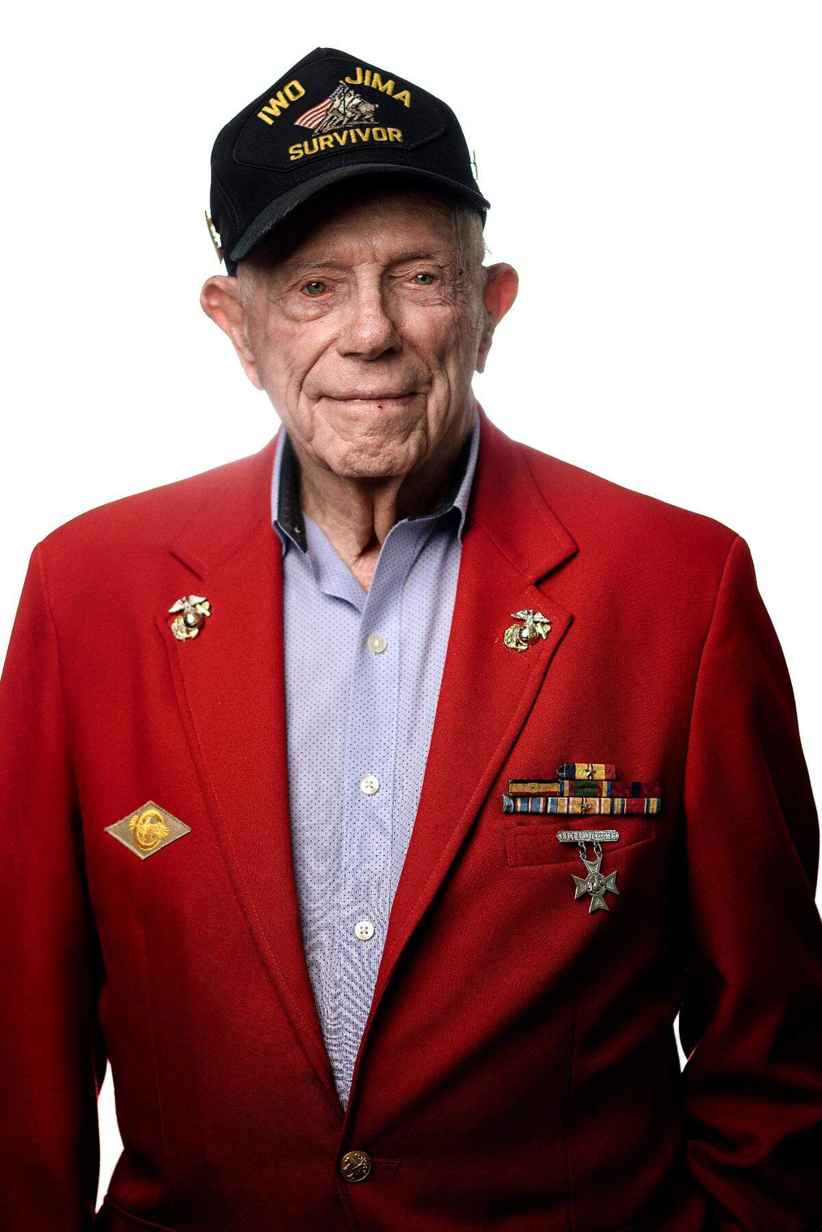 Don Graves, 99, of Keller, is one of four surviving Marine Corps members from the Battle of Iwo Jima.