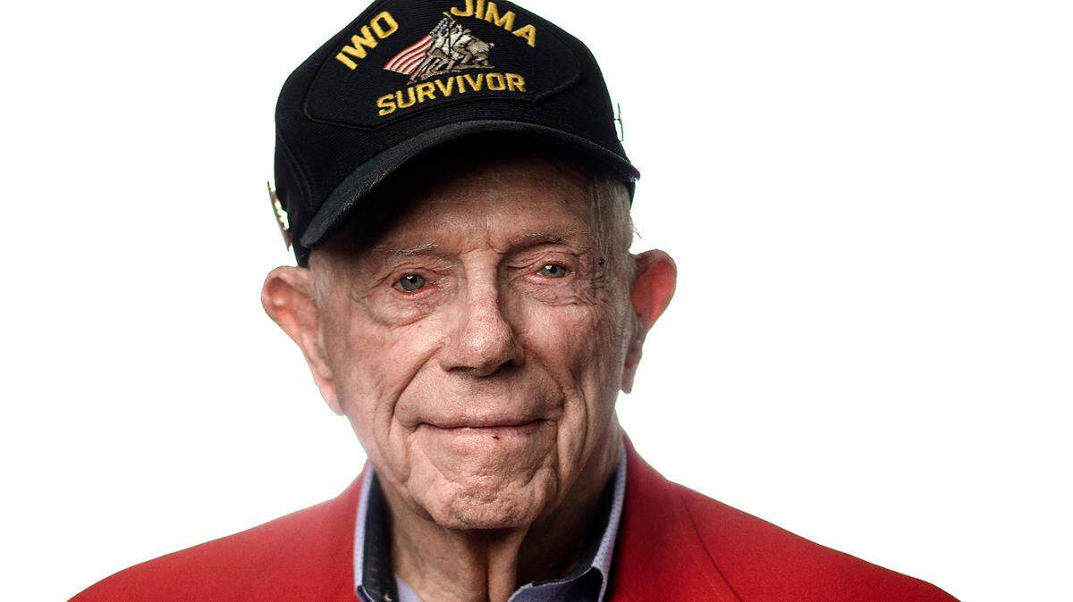 Don Graves, 99, of Keller, is one of four surviving Marine Corps members from the Battle of Iwo Jima.
