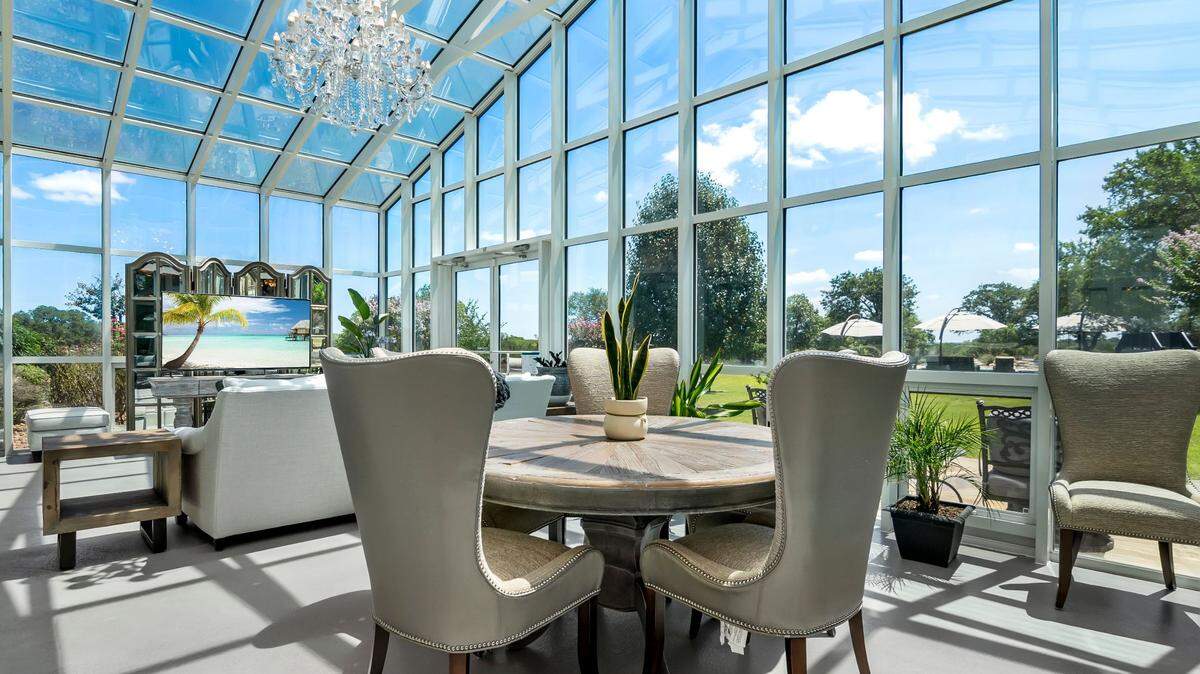 Interior of the unique house