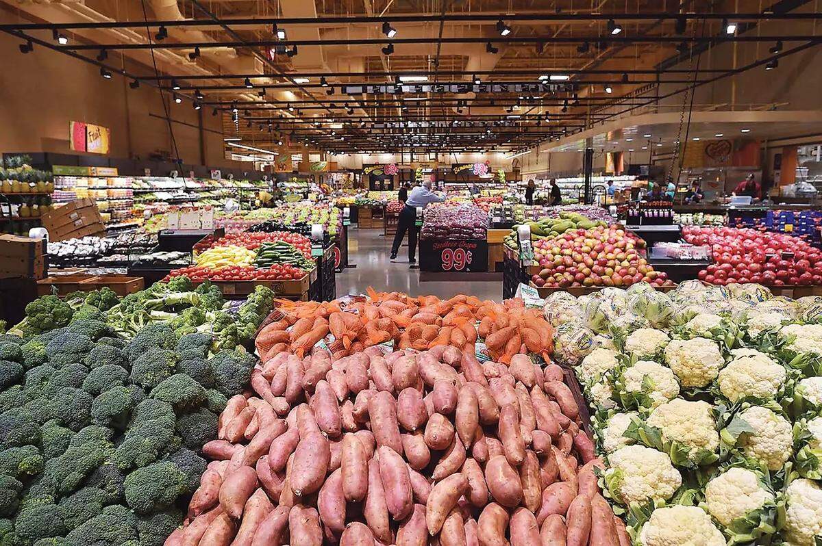 Wegmans produce selection.