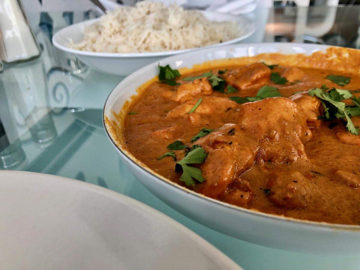 Chicken tikka masala at King’s Kitchen in southwest Fort Worth.