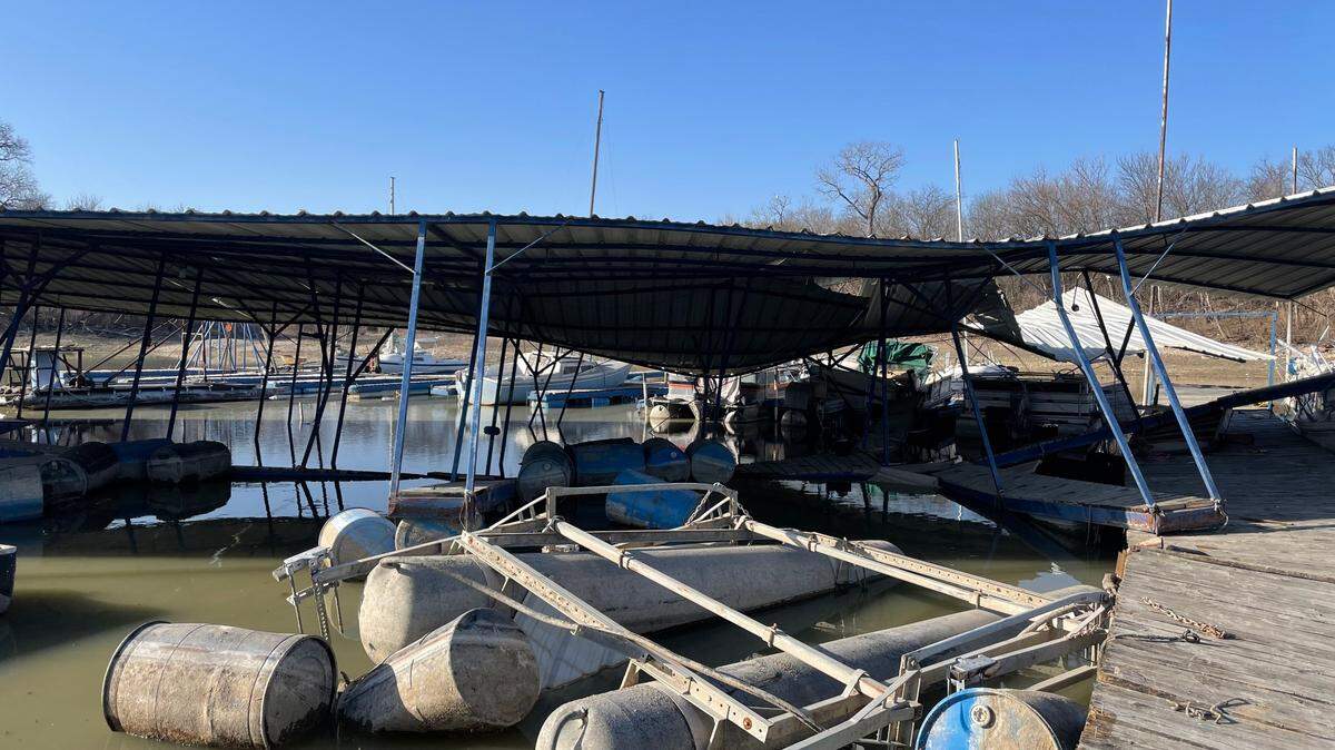 A March 14 tornado destroyed part of the Benbrook Lake Marina, a locally owned business, forcing the family to ask the community for help paying for repairs or close down and sell.