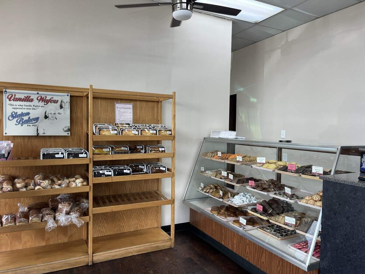 Pastry cases were reconfigured at Swiss Pastry Shop for a minor bakery glow up, as seen in Fort Worth on Wednesday, July 15.