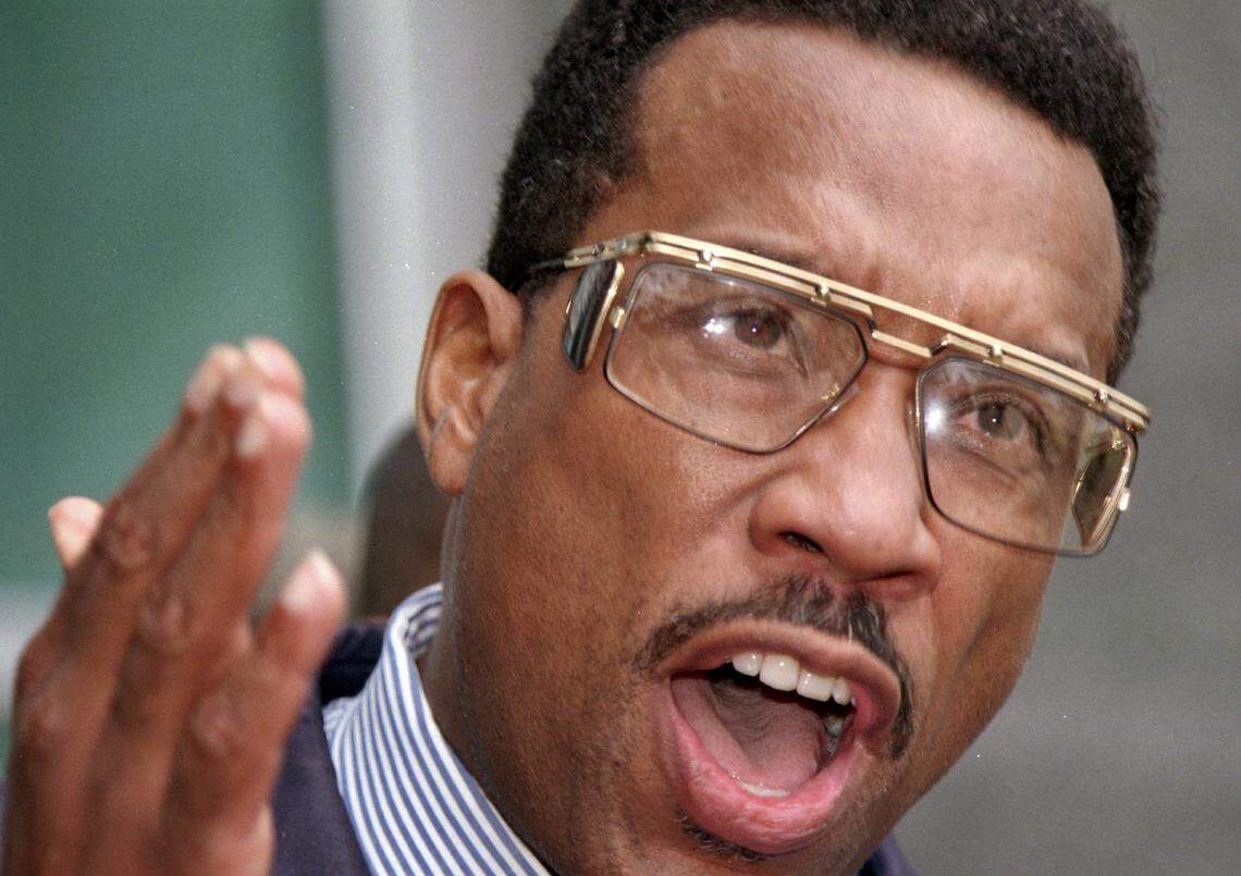 Dallas County Commissioner John Wiley Price in 1997.