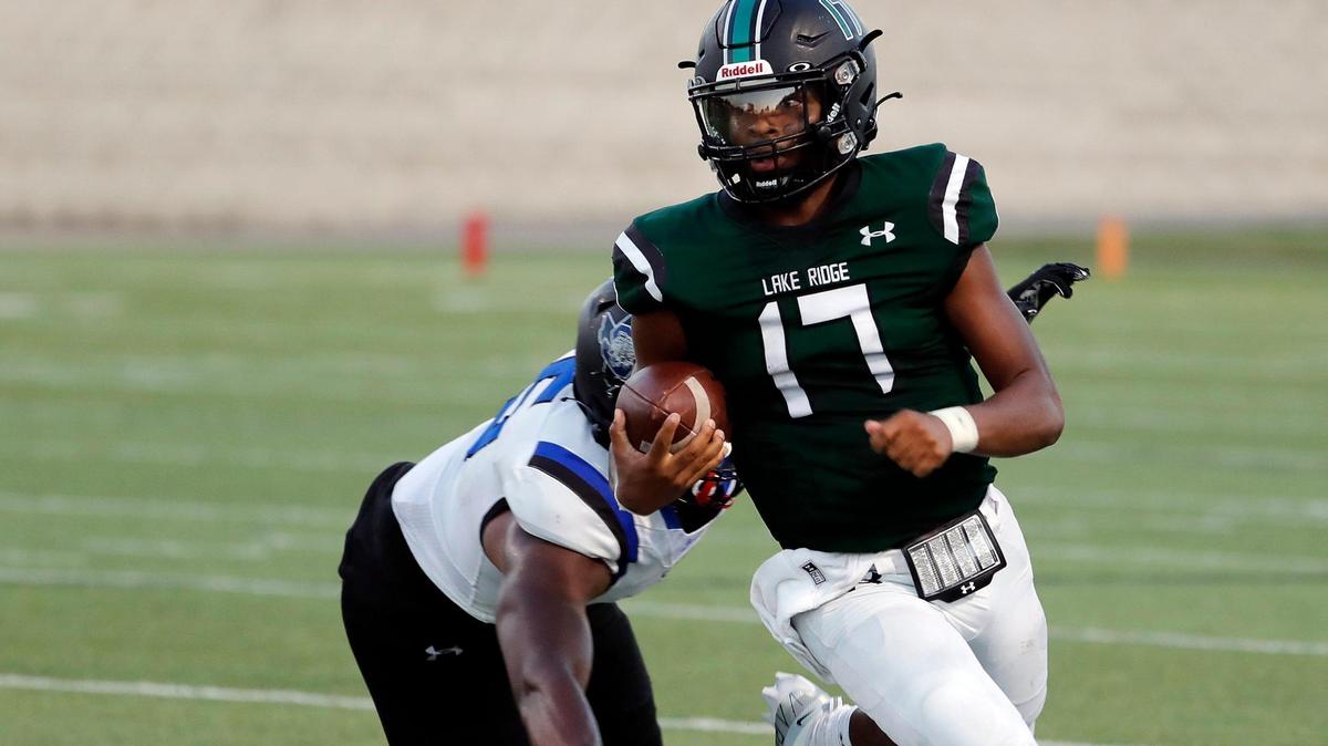 Lake Ridge quarterback Kennen Miller and the Eagles take on DeSoto in Week 8.