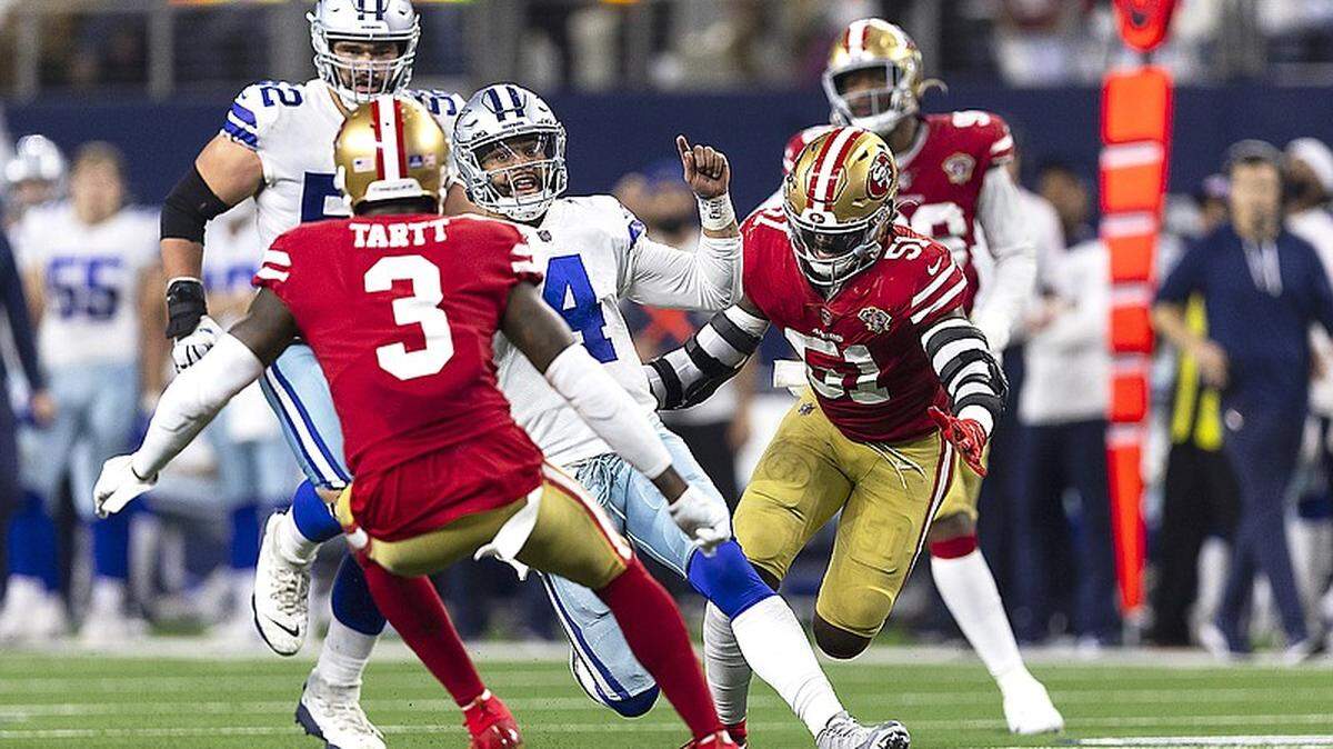 The Cowboys and Dak Prescott wanted a rematch against the 49ers after the clock ran out on them in last year’s wildcard setback.