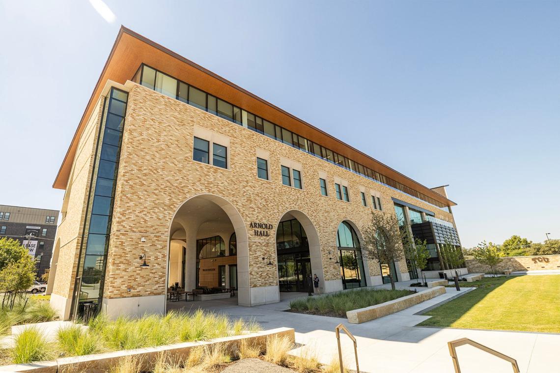 The TCU Burnett School of Medicine located on Rosedale Street in Fort Worth.