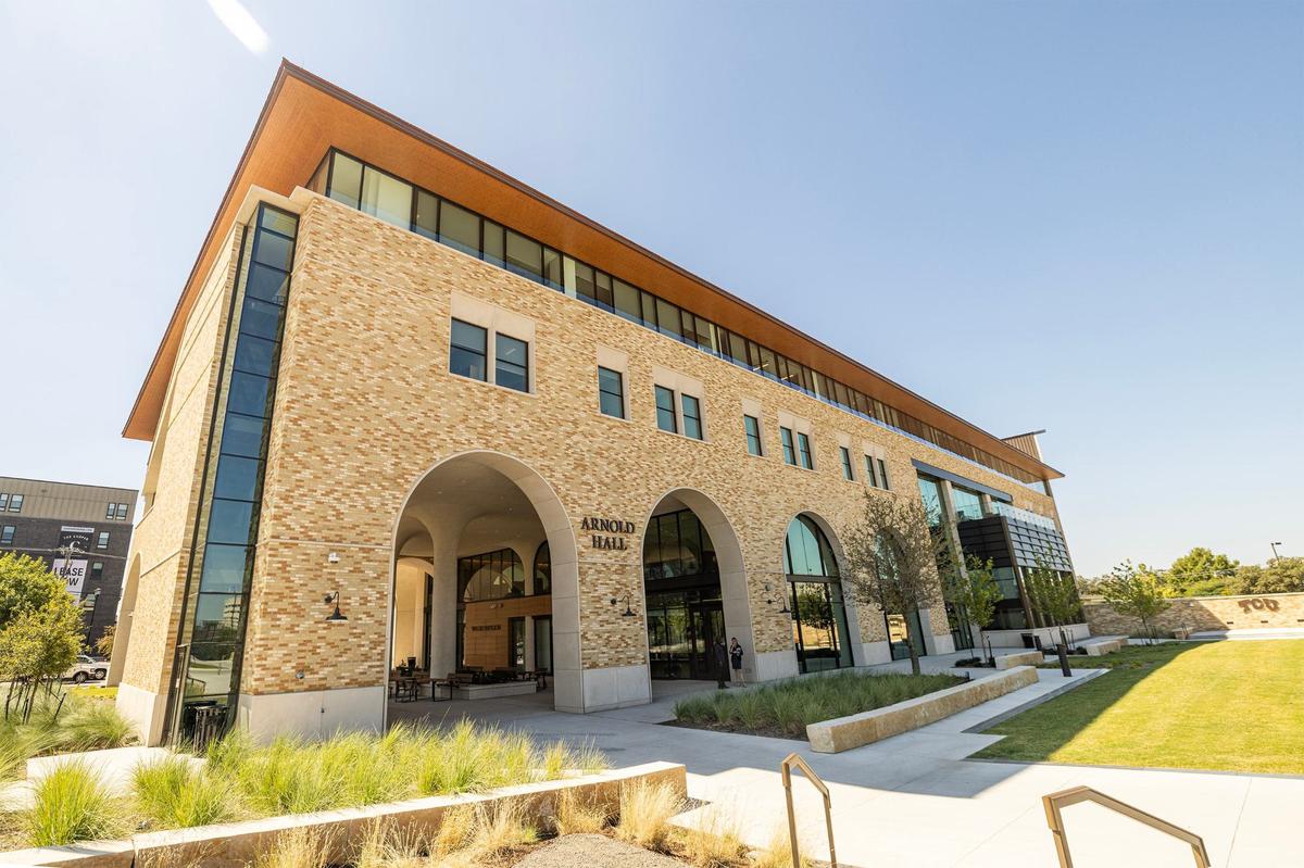 The TCU Burnett School of Medicine located on Rosedale Street in Fort Worth.
