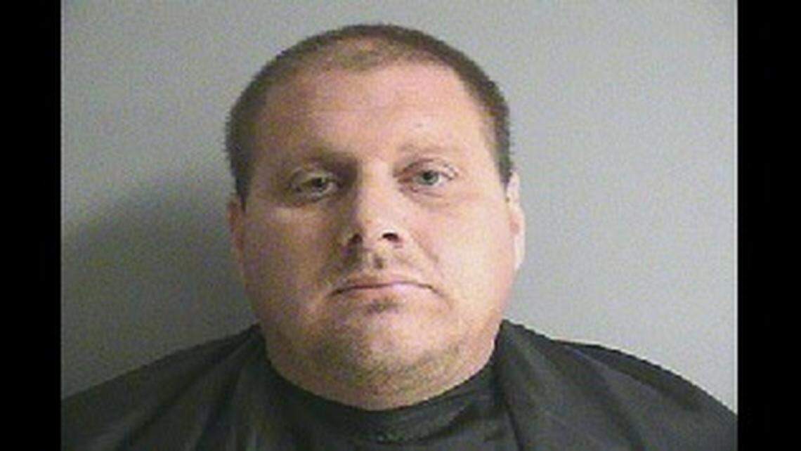 Scott Gelardi, 42, is charged with a number of offenses after workers found a hidden camera in an elementary school bathroom, Texas police say.