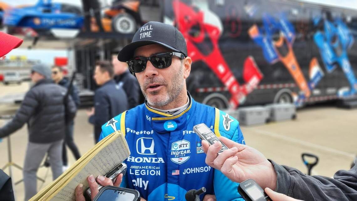 How cold did it get in Texas? Too frigid for IndyCar test laps at TMS in Fort Worth