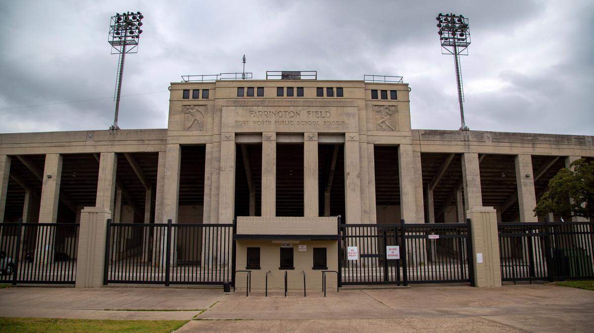 The future of Farrington Field will be discussed at a public meeting Wednesday.