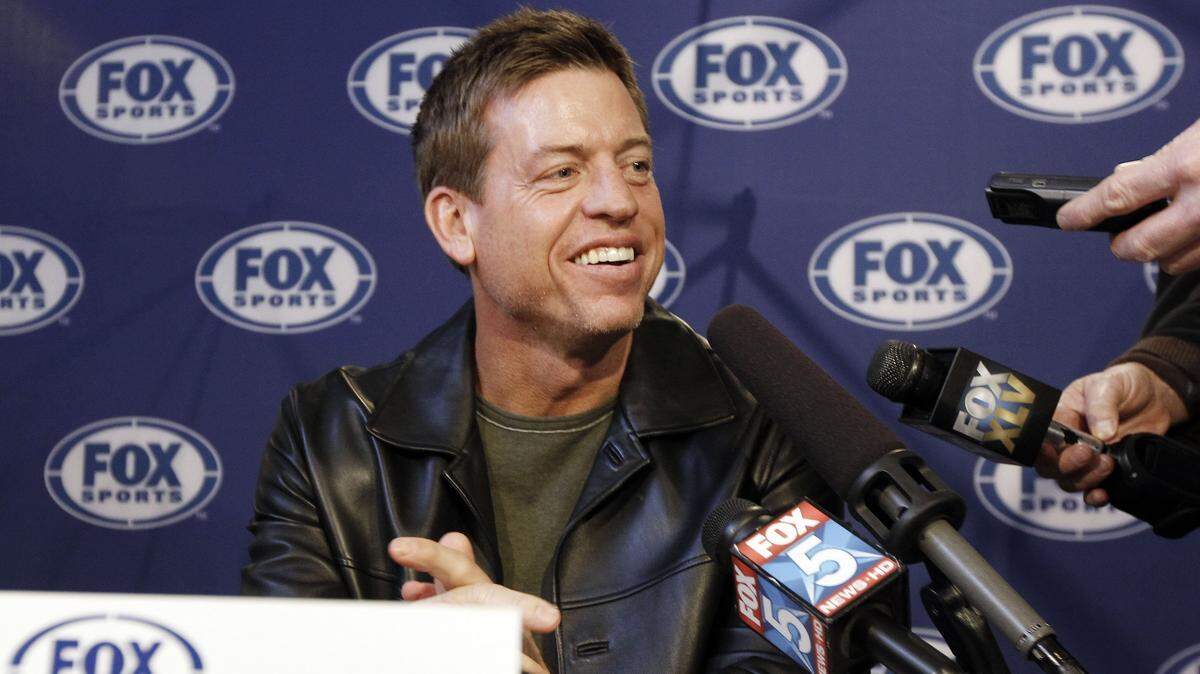 Troy Aikman said he was surprised that the Dallas Cowboys cut Dez Bryant.