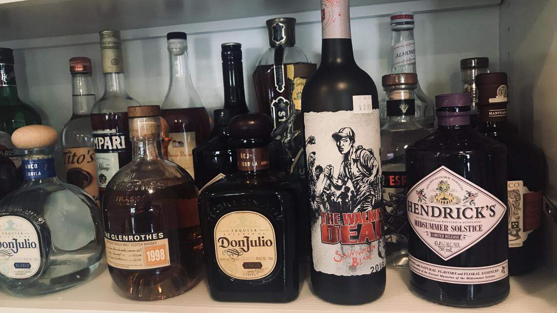 The age of the coronavirus has given people the chance to “clean out” their liquor cabinets, which Americans are doing at a brisk pace.