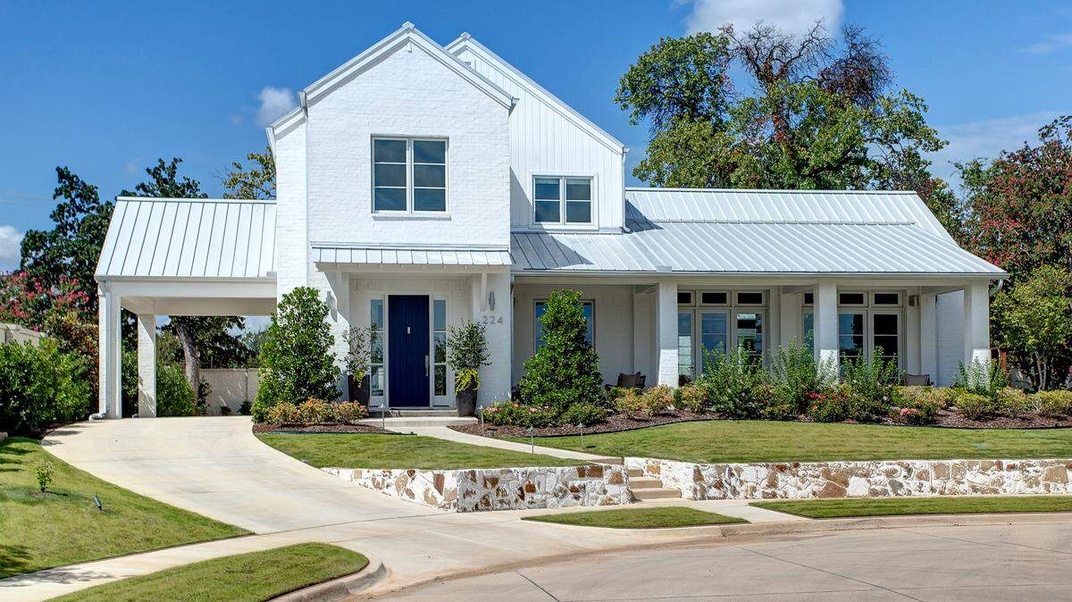 The home at 224 Clementine Court is priced $1,225,000. 