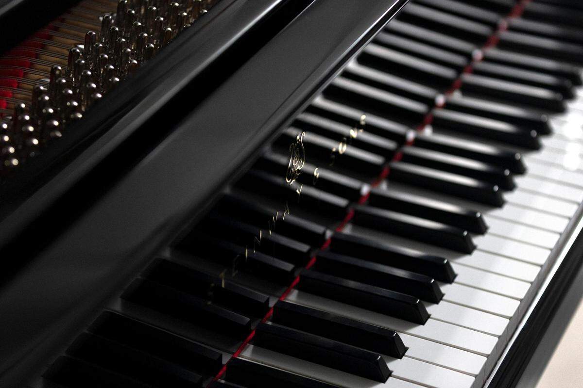 A piano backstage during the 16th Cliburn International Piano Competition at Bass Performance Hall in Fort Worth, Texas, on Thursday, June 10, 2022.