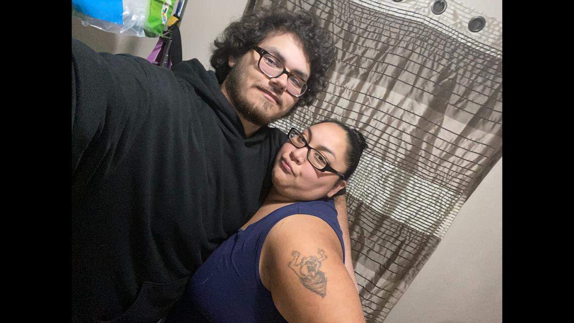 Seth Tatum poses for a photo with his mother. Tatum was killed in a domestic incident at his Everman home on Wednesday April 22, 2026.