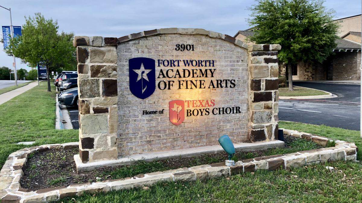 Fort Worth Academy of Fine Arts is one of two public charter schools in the Texas Center for Arts + Academics system.