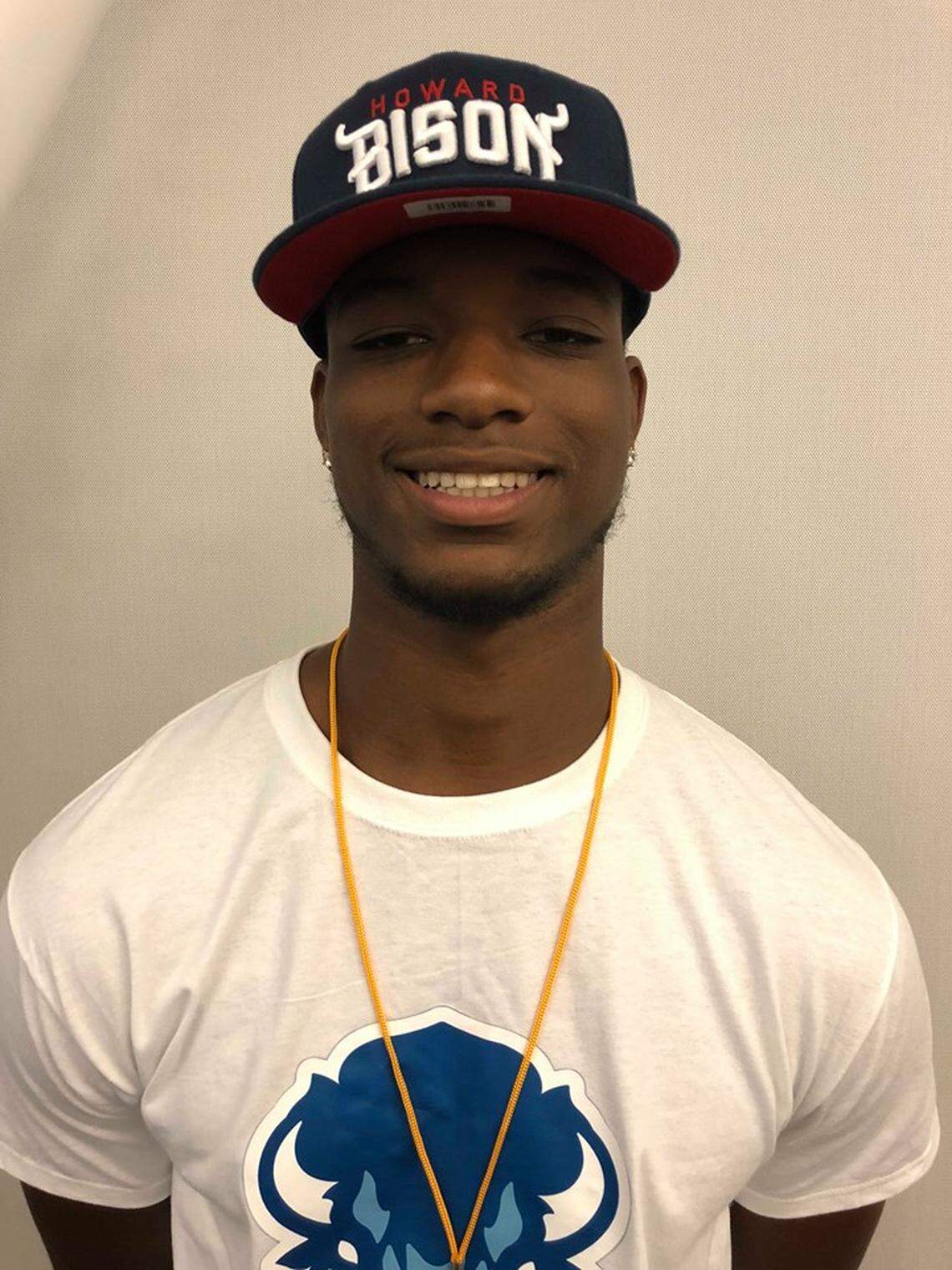 Mansfield Timberview 2019 ATH Tre Russell, who’s committed to Howard University.