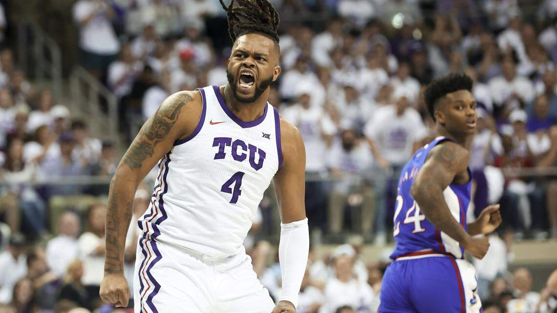 Former TCU center Eddie Lampkin has announced his intention to transfer to Colorado.