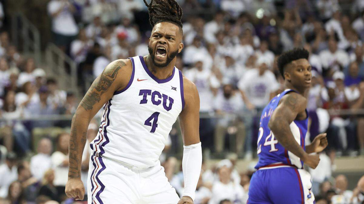 Eddie Lampkin Jr.’s career is officially over at TCU. He entered the NCAA transfer portal Monday. Kevin Jairaj-USA TODAY Sports
