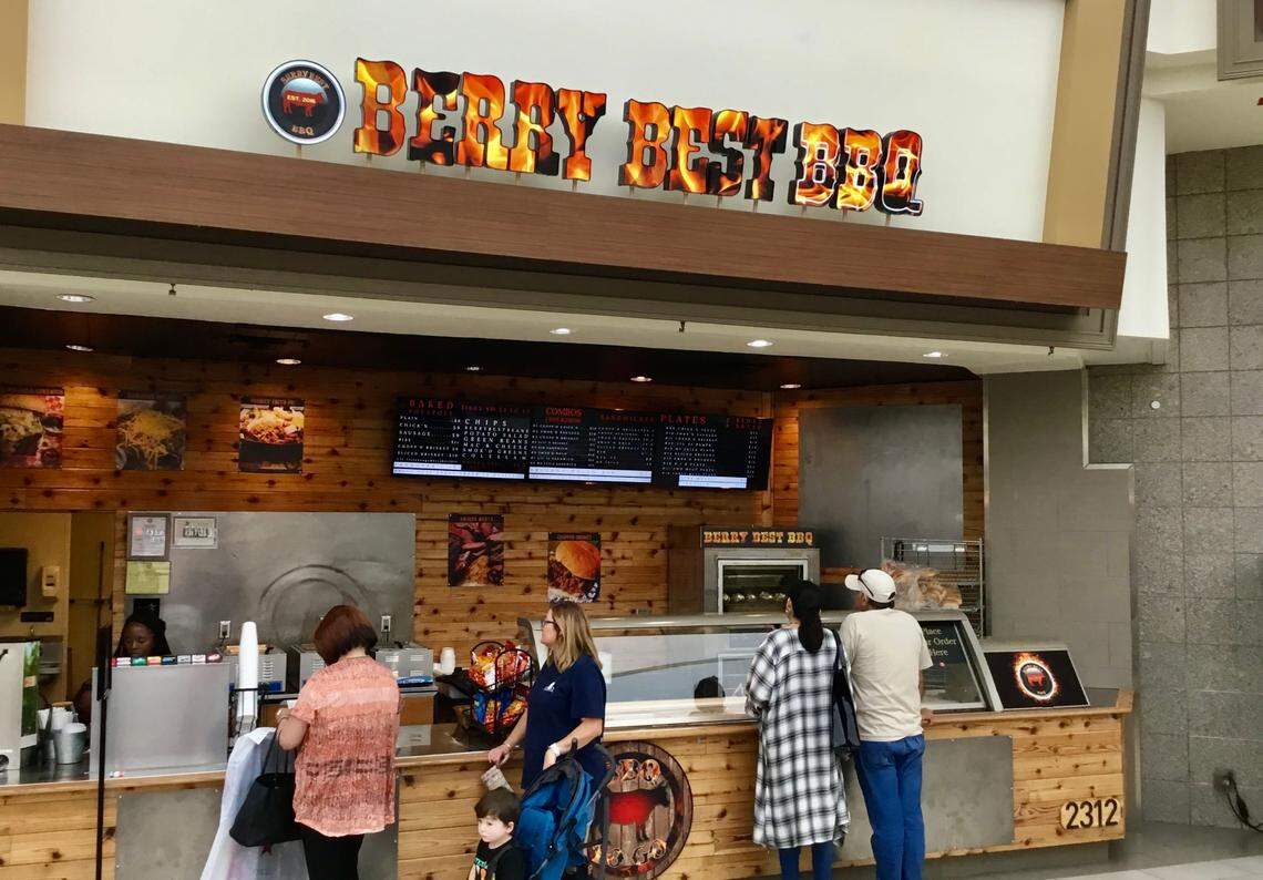 Before it was Lil JJ’s Smokehouse, Berry Best BBQ operated in Watauga, North Richland Hills and here at NorthEast Mall in Hurst.