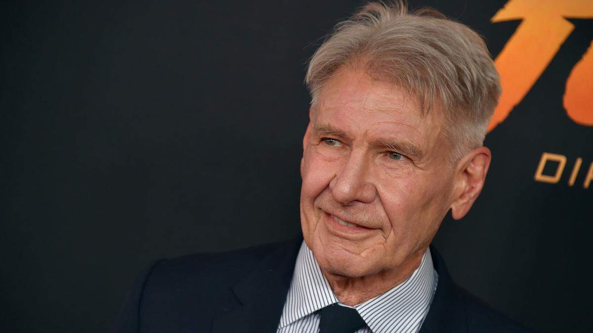 Harrison Ford arrives at the premiere of “Indiana Jones and the Dial of Destiny,” Wednesday, June 14, 2023, at El Capitan Theatre in Los Angeles. (Photo by Jordan Strauss/Invision/AP)