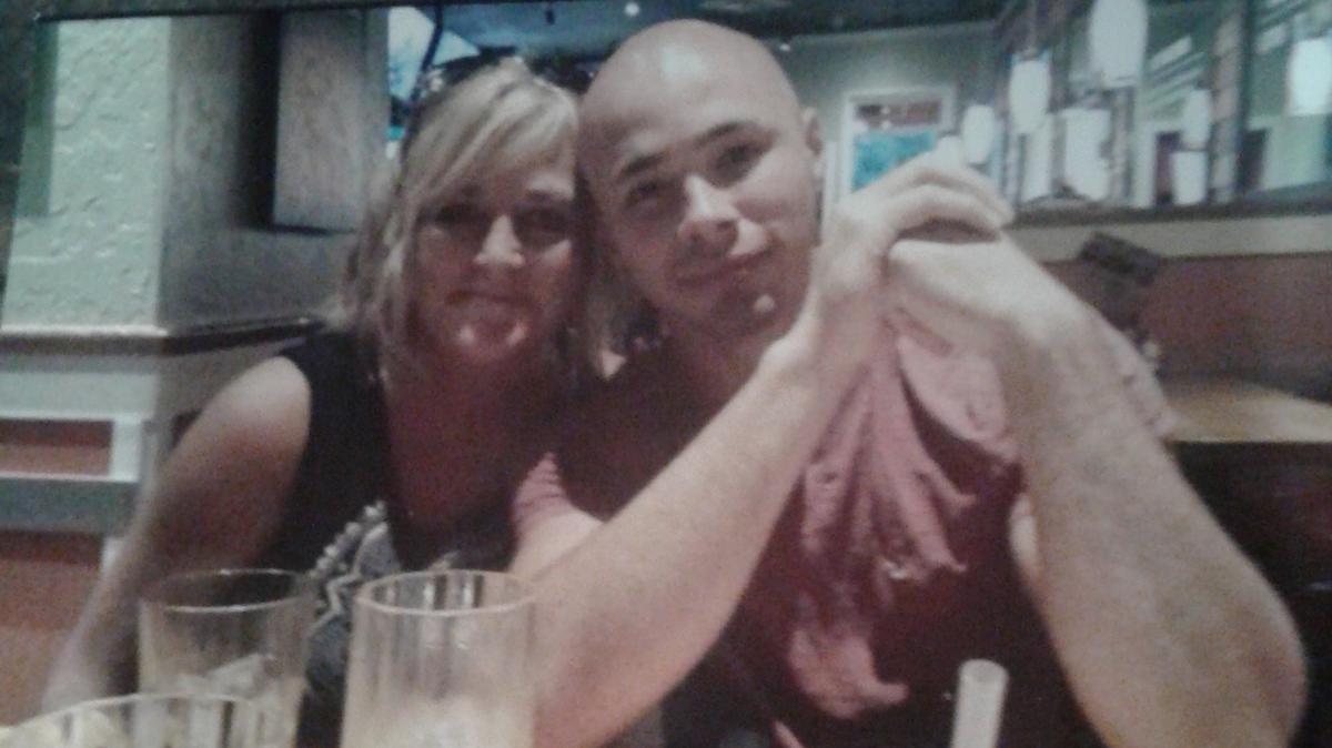 Janie Hansen and her son, Cameron Langwell, nearly three decades after the Oklahoma City bombing in 1995. Normally, Cameron would have been in the daycare at the bottom of the Murrah Building on the day it was bombed, but she took him to work with her as he had a doctor’s appointment later that day.