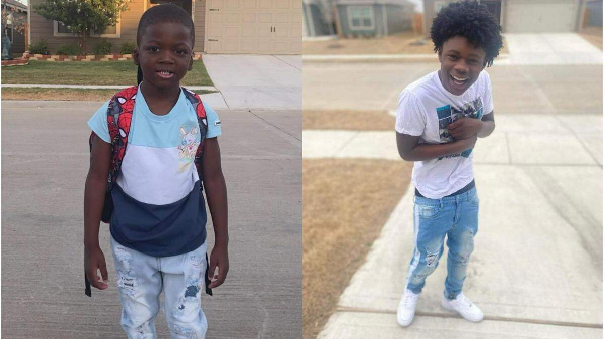 In August 2022, 5-year-old Rayshard Scott had just started kindergarten. He and his 17-year-old cousin, Jamarrien Monroe (right), were fatally shot outside their home in northwest Fort Worth.