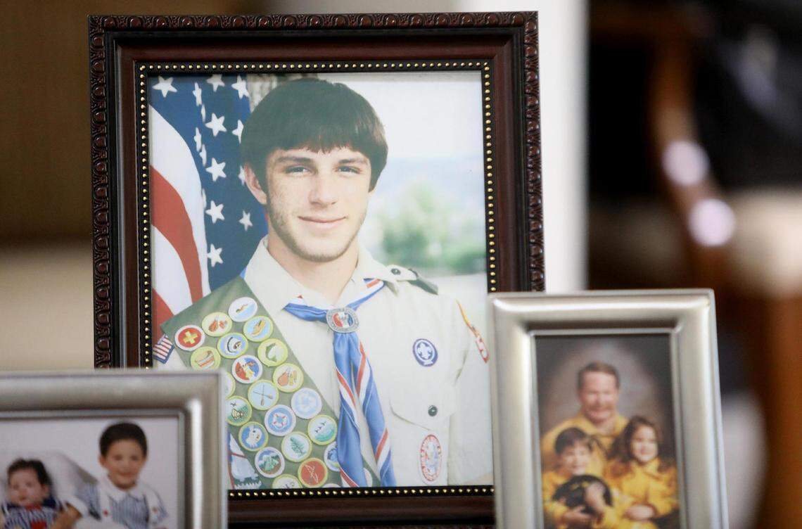 Family photos show Trevor Reed as an Eagle Scout and as a young boy. The Reed family is working tirelessly to bring Trevor home after a Russian court sentenced him to nine years in prison for allegedly assaulting a police officer after a night of drinking.