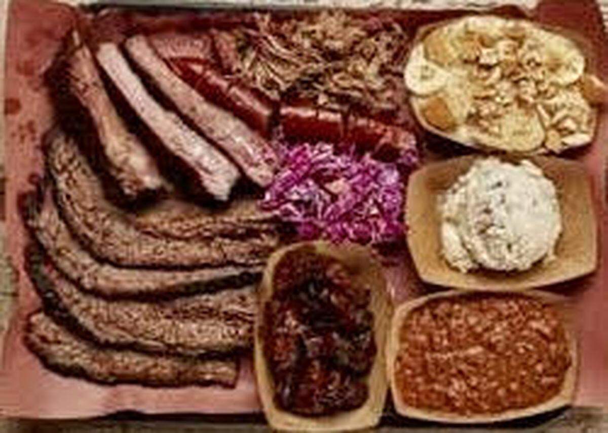 A Heim barbecue platter.