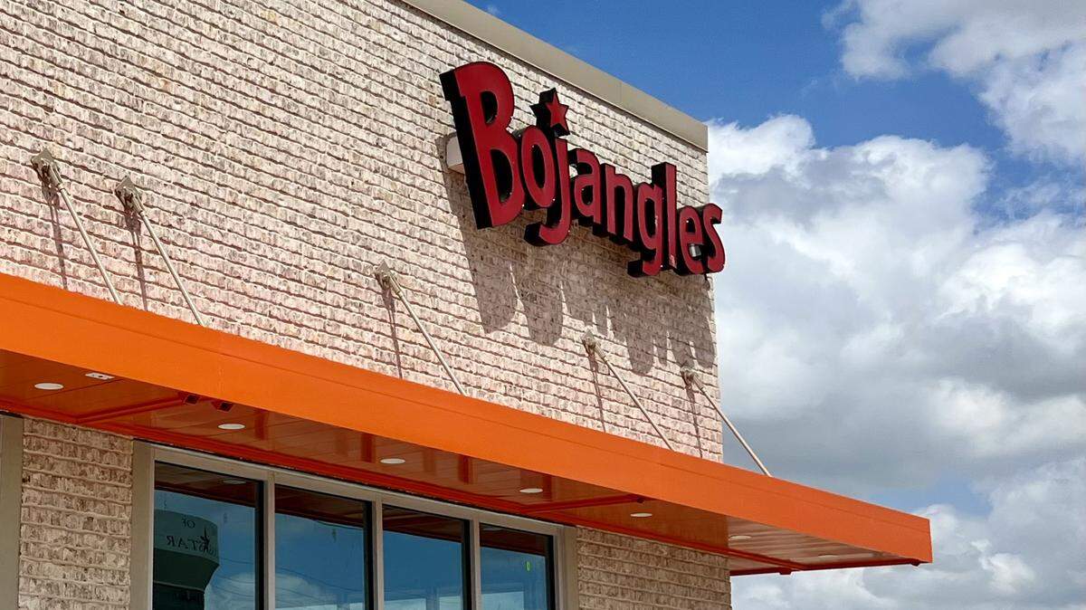 The new Bojangles in Euless is close to finished.