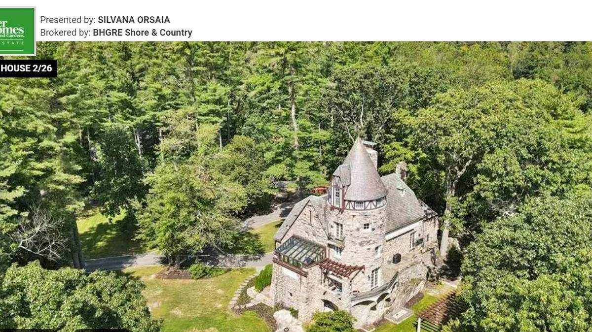 The exterior is like a storybook dream