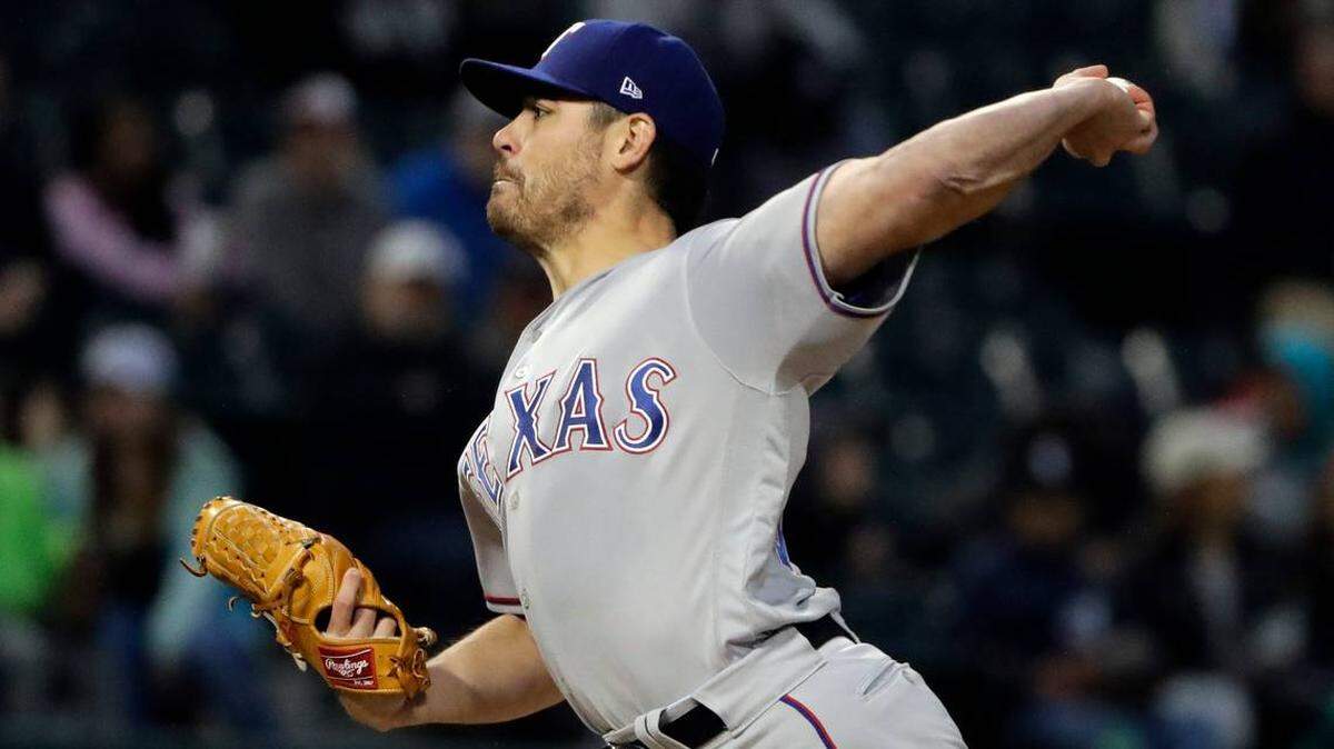 Matt Moore, who struggled in his latest start Friday against the Chicago White Sox, was placed on the disabled list with right knee soreness, May 19, 2018.