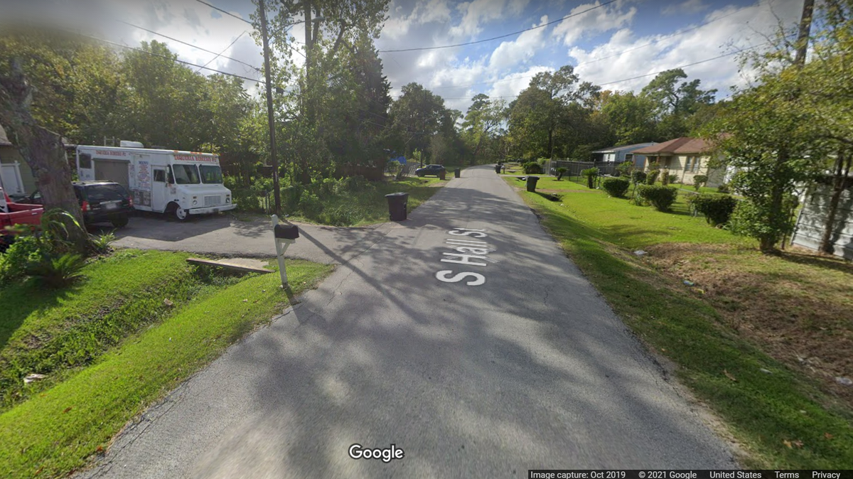 A man crashed his four-wheeler in a yard on South Hall Street in Houston after he was shot multiple times, police said.