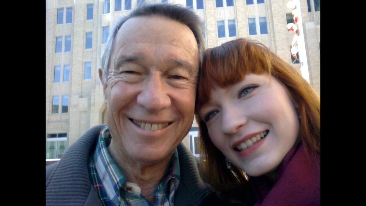 Atlee Cunningham and his granddaughter Elizabeth Cunningham