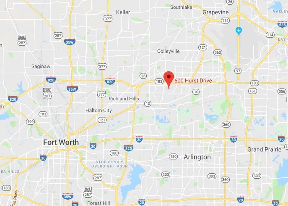 A suspect was shot and killed by police Tuesday morning in the 600 block of Hurst Drive in Bedford, authorities said.