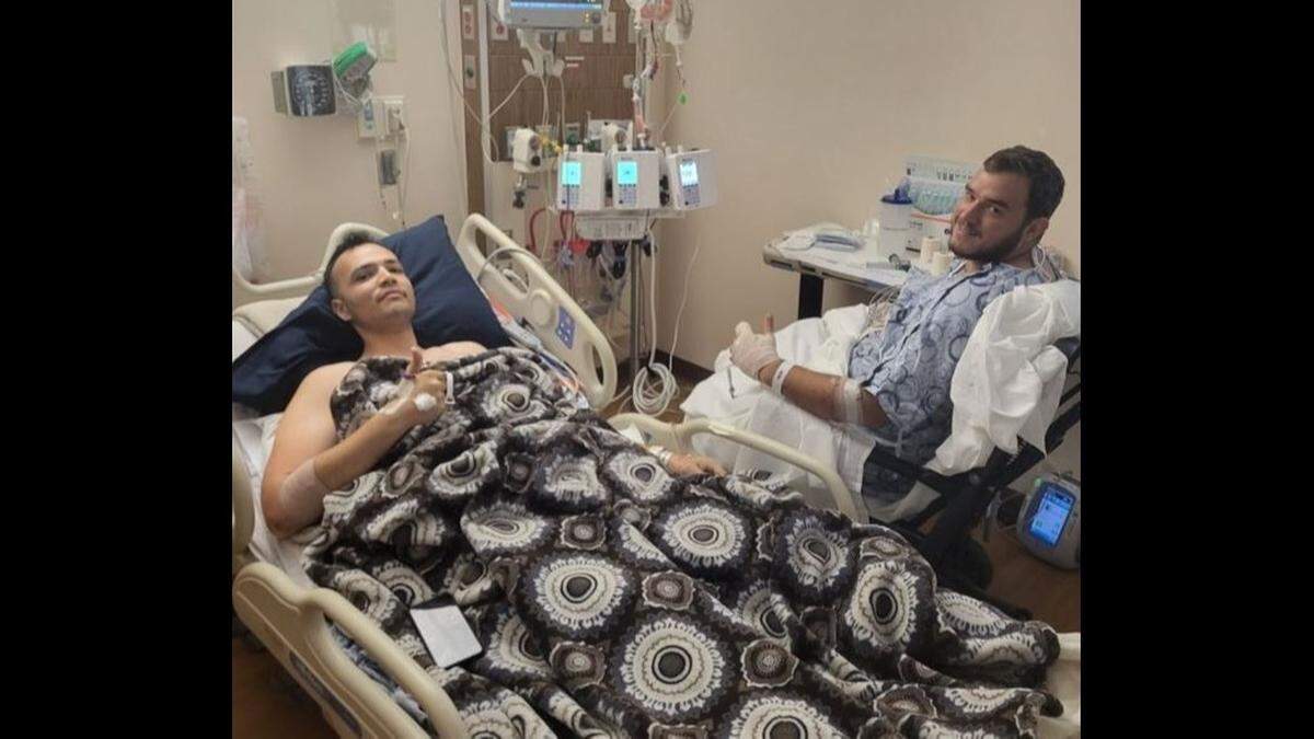 Haltom City police Officers Jose Avila and Tim Barton were shot on July 2, 2022, and taken to a hospital.