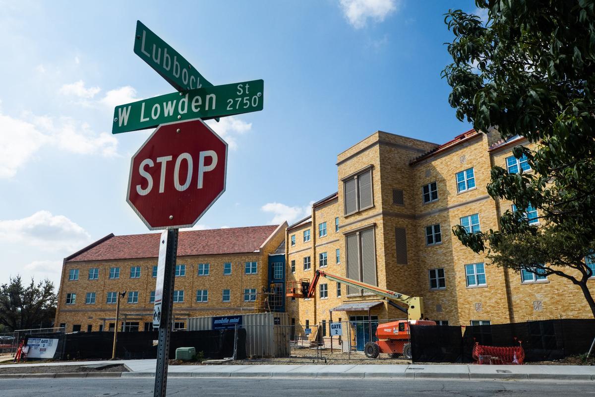 New Texas Christian University student housing in development Friday, July 19, 2024 on West Lowden St.