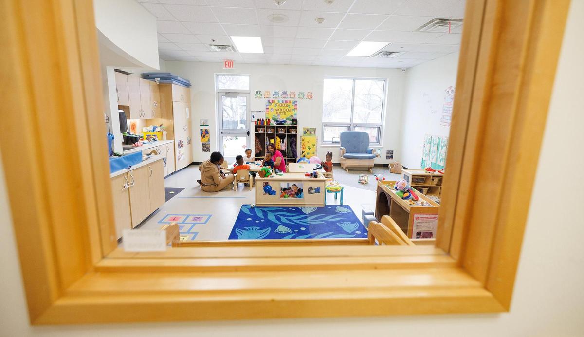 The Center for Transforming Lives Arlington Child Development Center provides child care on Friday, March 28.