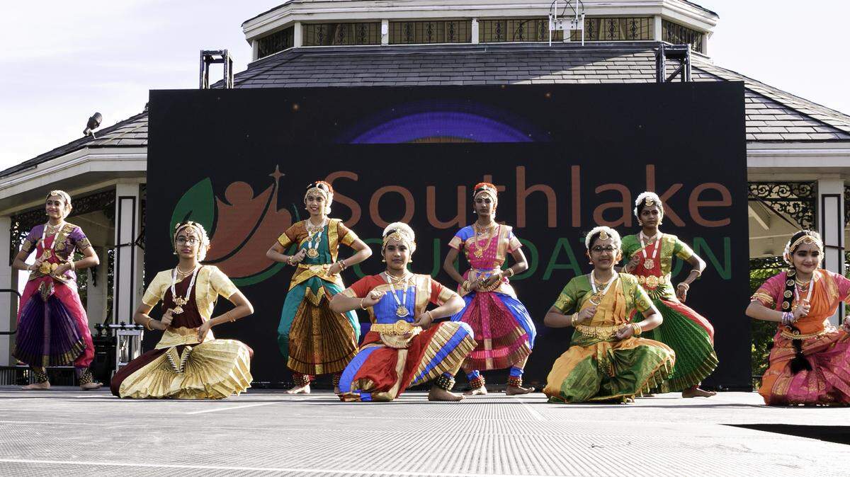 Youngsters participate in Diwali Fest, a celebration of the Festival of Lights in India. The annual event is put on by the Southlake Foundation.