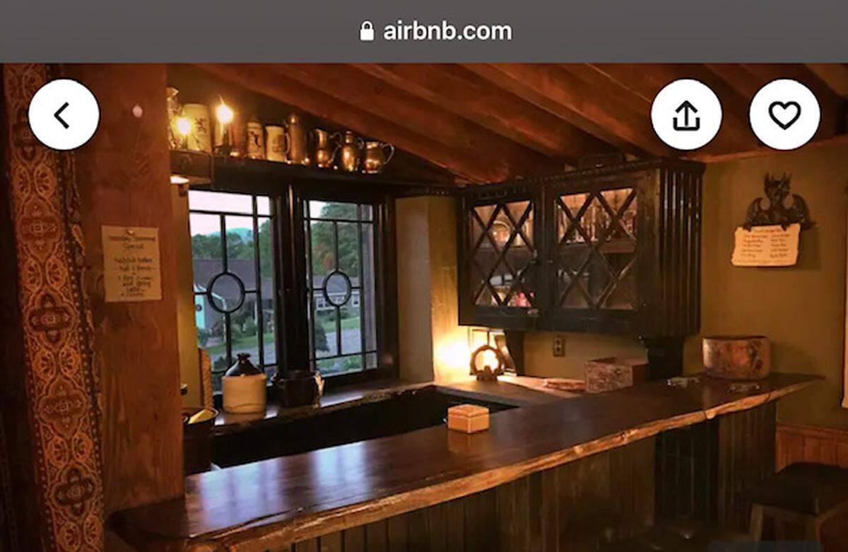 Bar area