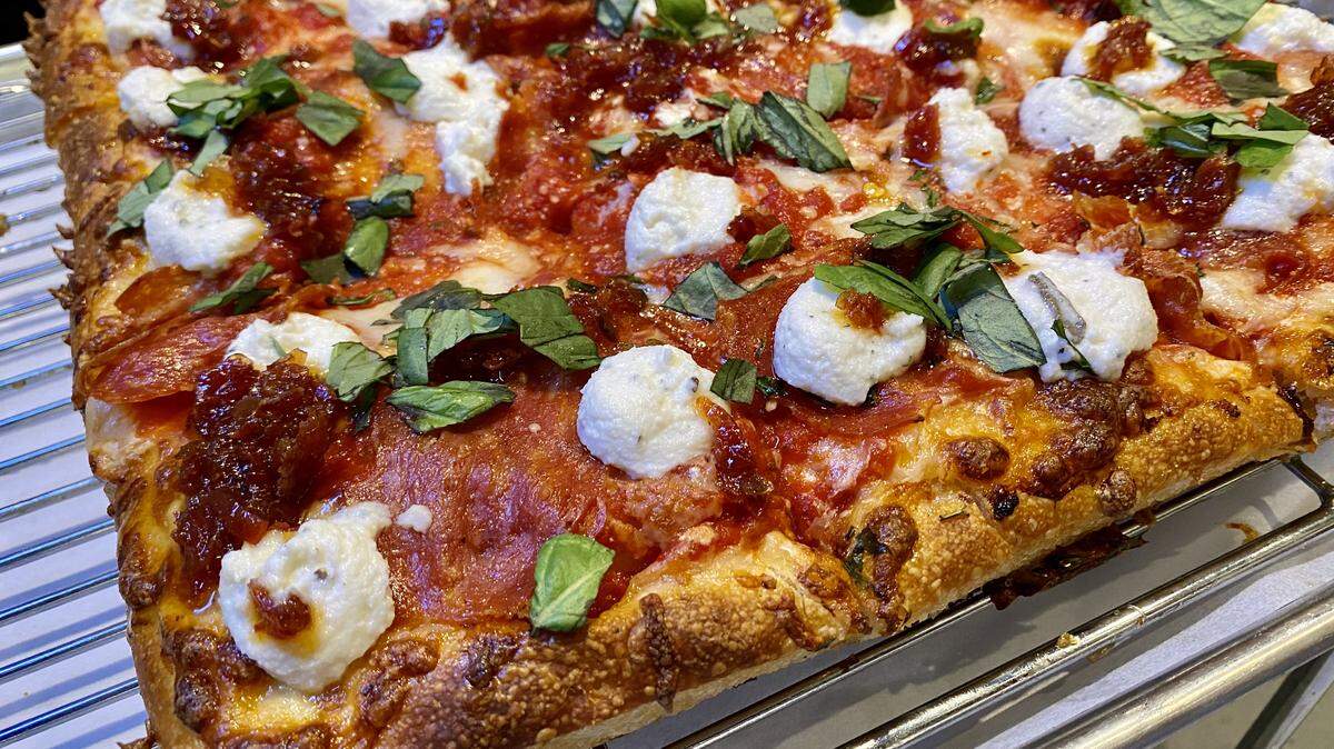 Zoli’s “Dope-Sopp” soppressata pizza was named America’s best pan pizza at the Caputo Cup contest in Las Vegas.