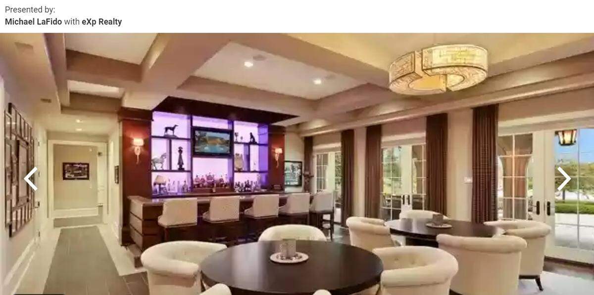 Bar area