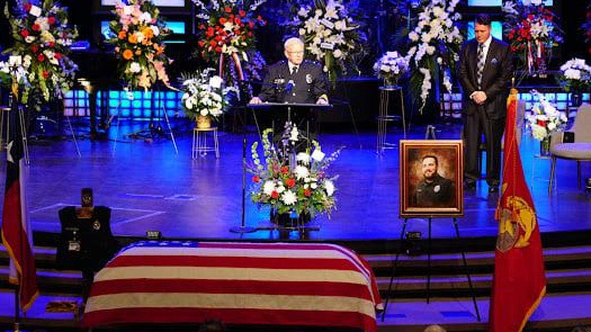 Remembered for his humor and smile, alongside his service to his community, Haltom City Police Officer Kristopher Hutchison, 31, was laid to rest Nov. 3, 2021 — a week after dying from COVID-19 complications.