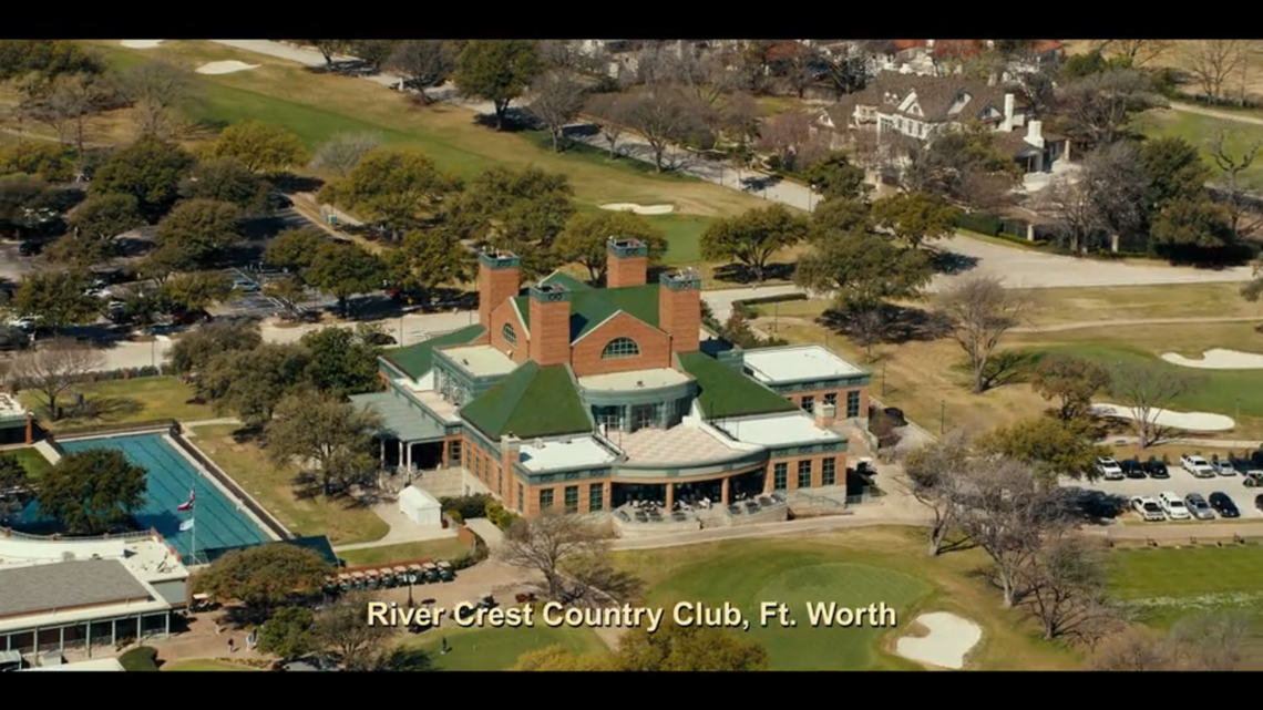 The River Crest Country Club as seen in “Landman” episode 3. A Fort Worth Fire Department dive team pulled a man’s body and a car out of a pond on the golf course at River Crest Country Club on Thursday morning, Jan. 30.