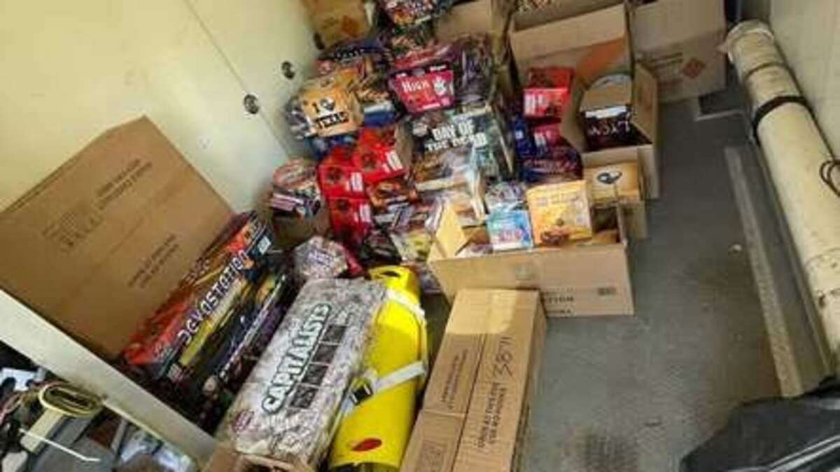Fort Worth Police shut down illegal fireworks operation