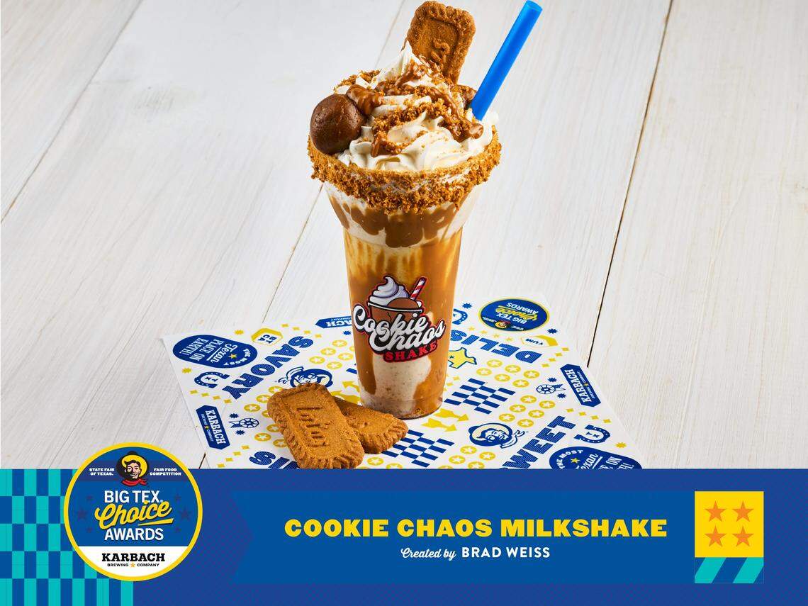 Cookie chaos milkshake.