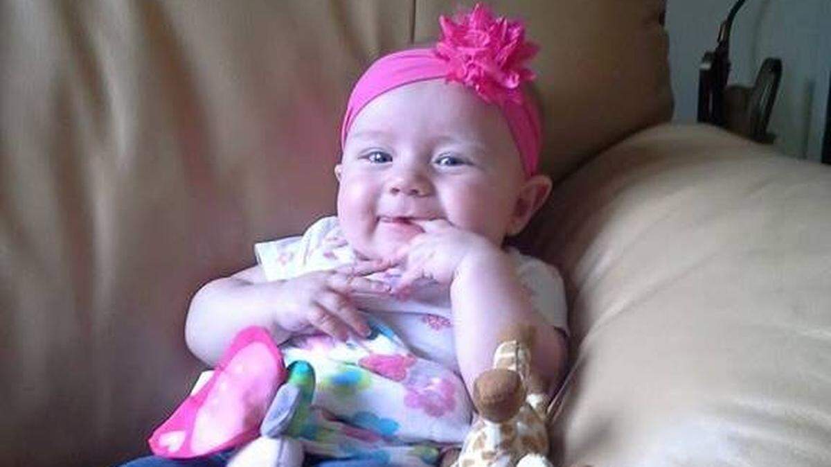 Seven-month-old Presley Lindsay died from traumatic injuries to her head and neck in February 2016. Her mother's boyfriend has pleaded guilty to killing her.