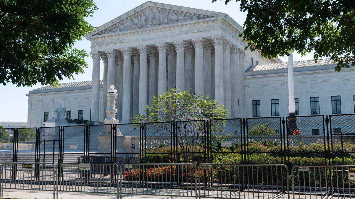 The Supreme Court is seen, Thursday, June 30, 2022, in Washington. (AP Photo/Jacquelyn Martin)